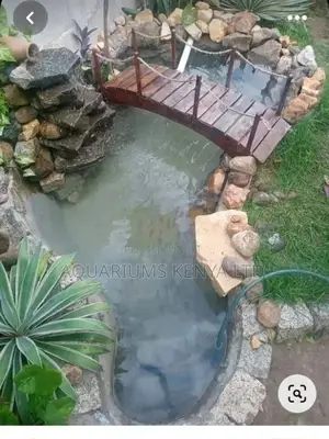 Hotels and Lodhes Landscaping With Ornamental Fish Ponds