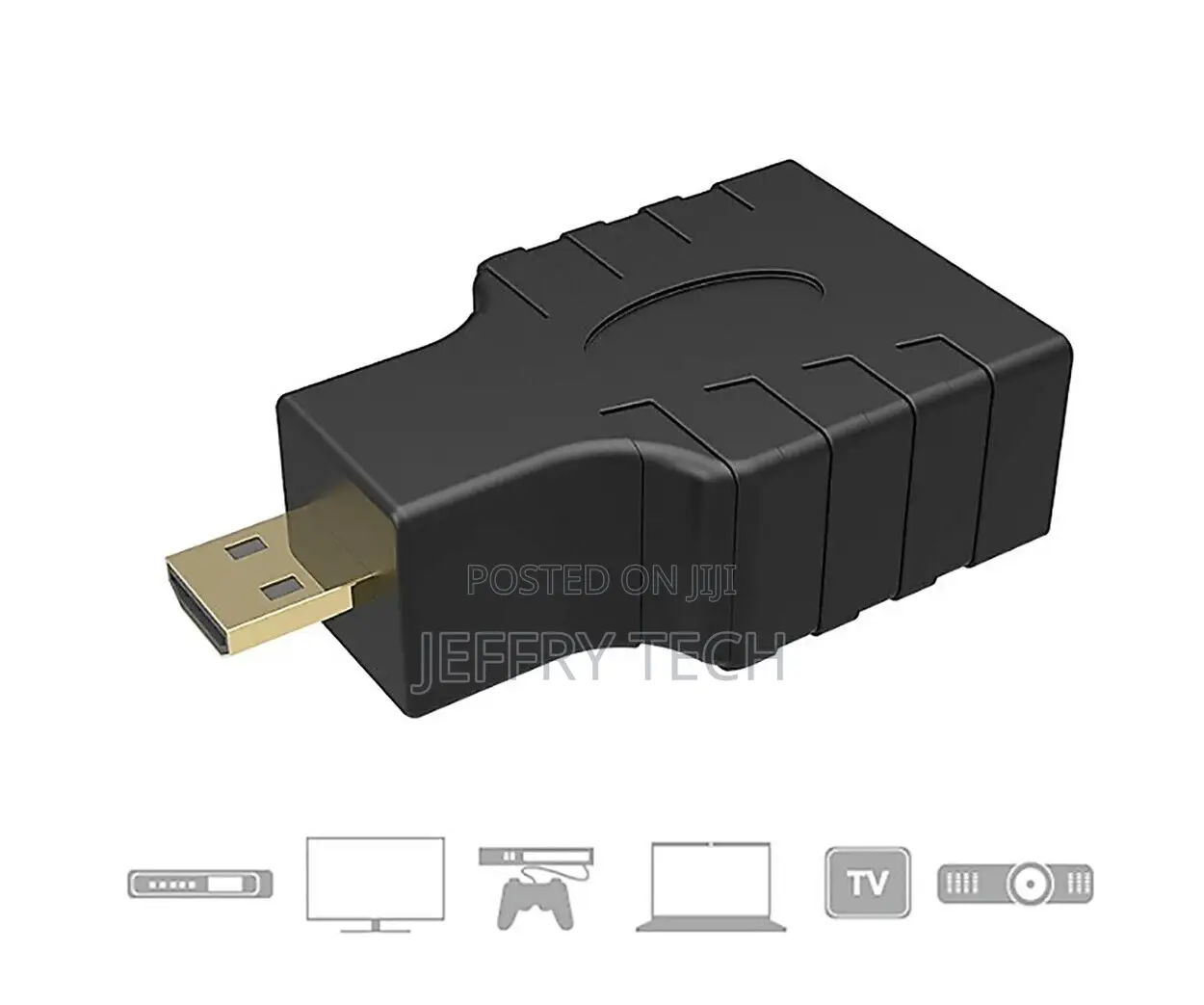 Adapter Micro Hdmi Male to Hdmi Female 1080 P for Xbox 360 F
