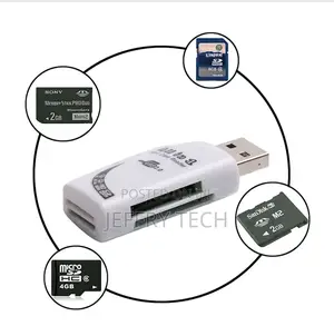 Usb Multi Memory Card Reader 4 in 1 Microsd Mmc M2 Tf Micro