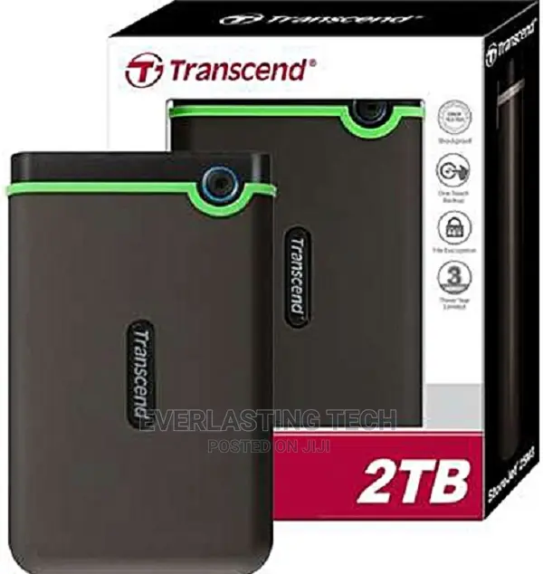 Transcend External HDD 2tb Iron Grey