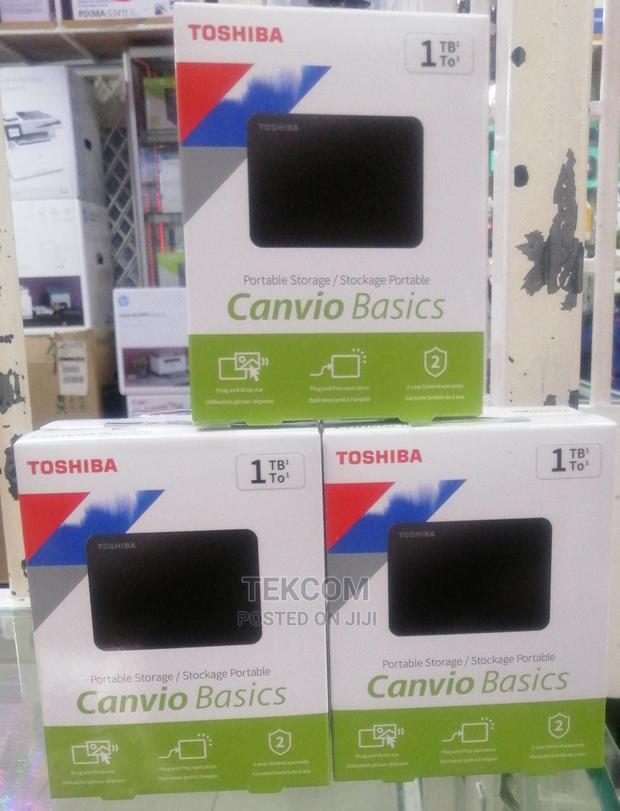 Toshiba Canvio Basics USB 3.0 1TB External HDD Hard Drive