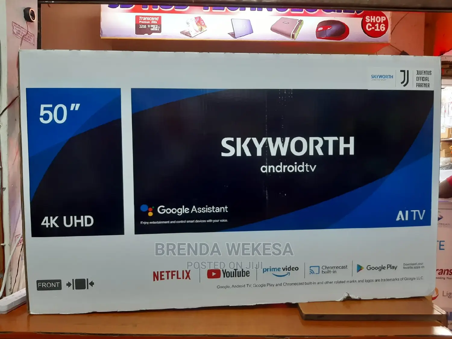 Skyworth 50 Inch 50g3a Uhd Android 10 Smart Tv -
