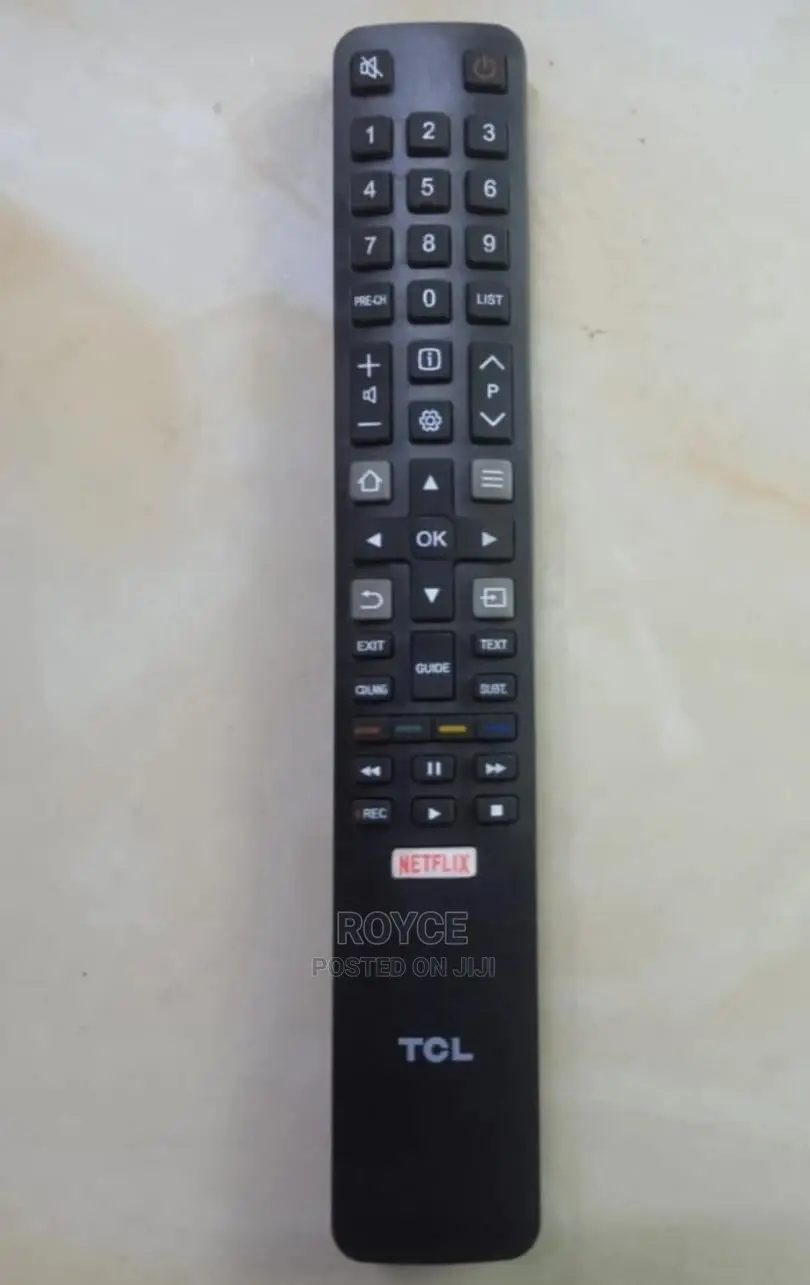 TCL Smart Tv Replacement Remote