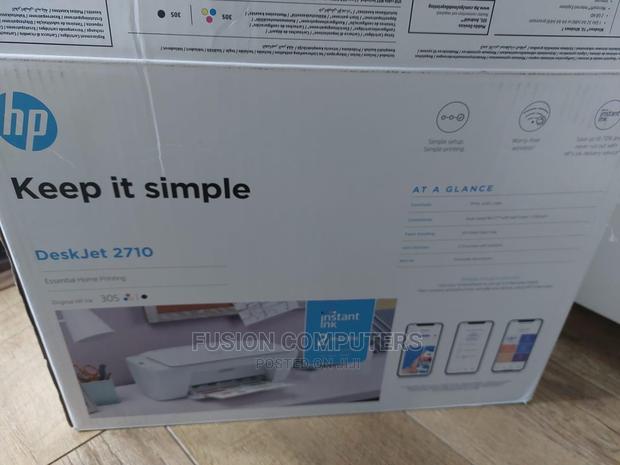 HP Deskjet 2710 All-in-one Printer With Wireless Printing