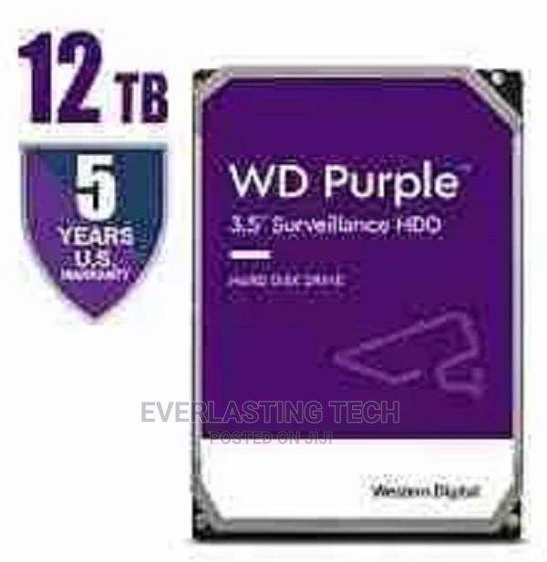 WD Purpletm Pro Surveillance Hard Drive 12TB, 256 MB, 7200