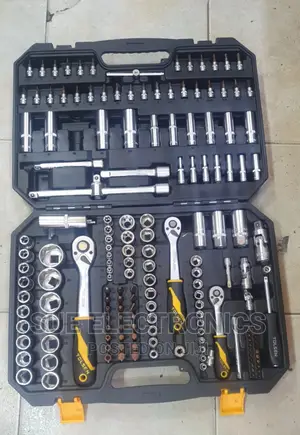 Socket Set, Drive Size: 1/2 Inch