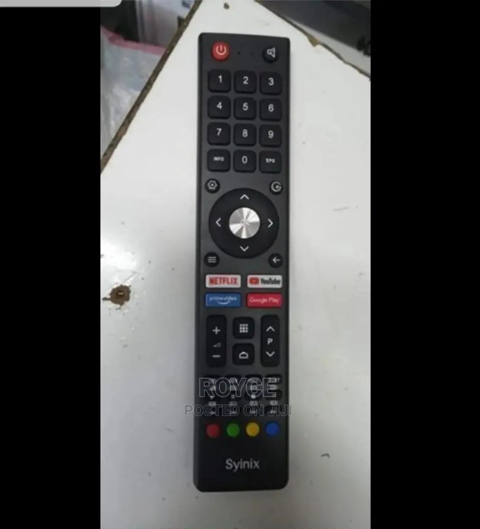 Syinix Smart Tv Replacement Remote
