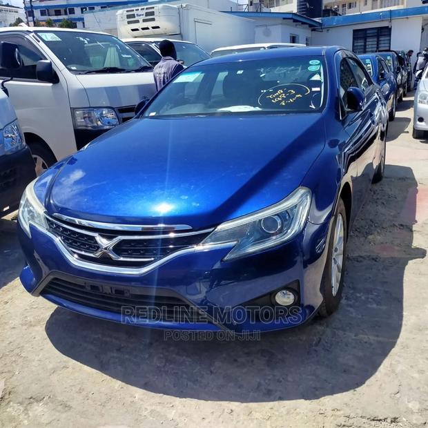Toyota Mark X 2.5 RWD 2016 Blue - thumbnail 5