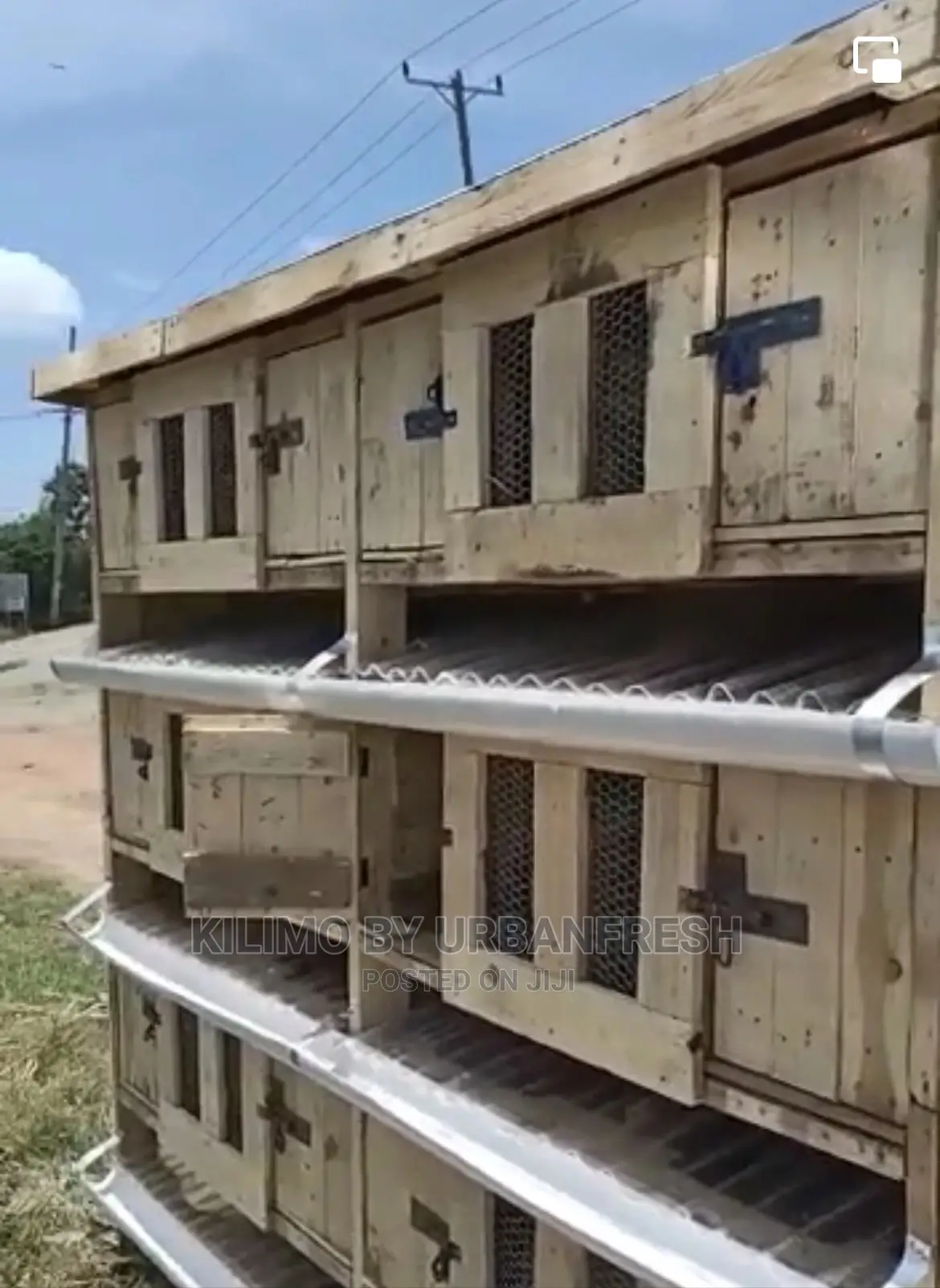 Wooden Mobile Housing Structures Poultry, Goats, Dogs,Rabbit