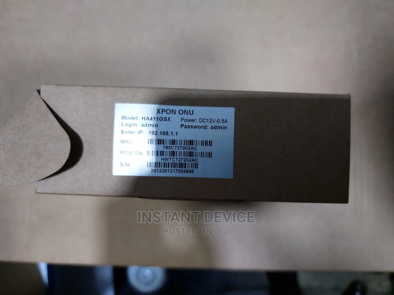 Hioso 1 Port Fiber Optic Terminal Bridge