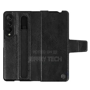 Nillkin Luxury Leather Stand Cover Samsung Z Fold 4 3