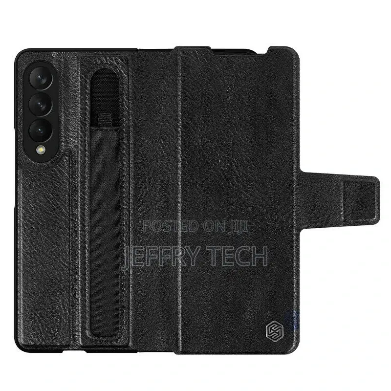 Nillkin Luxury Leather Stand Cover Samsung Z Fold 4 3
