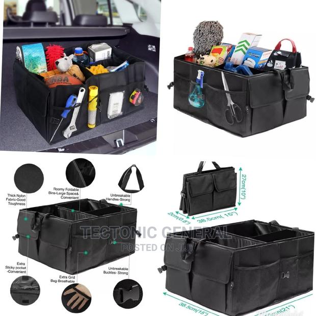 *Large High Quality Car Boot Organizer With Compartments - main view