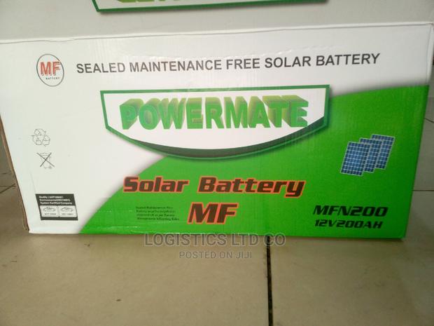 Powermate 200AH Sealed Maintenance Free Battery