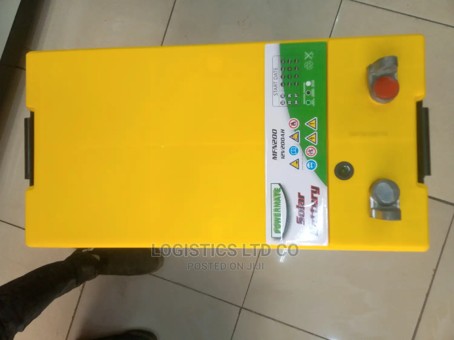 Powermate 200AH Sealed Maintenance Free Battery