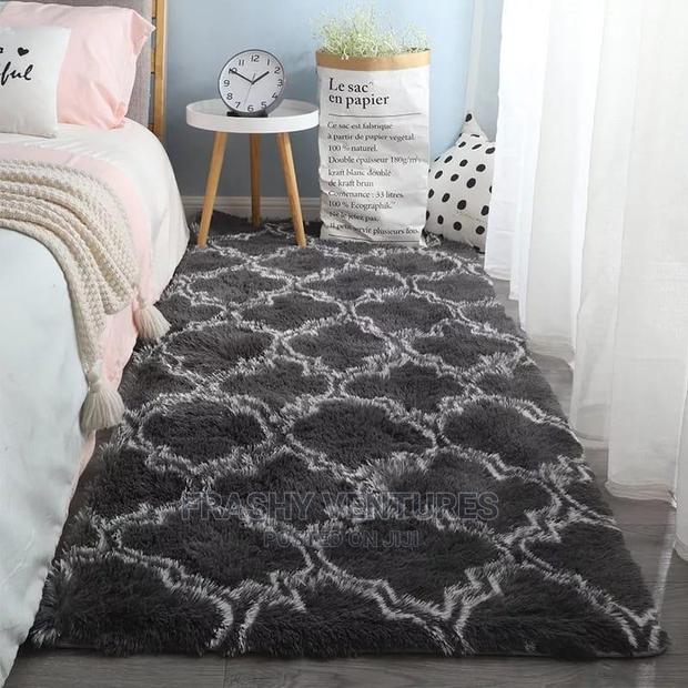 Designed 5by8 Fluffy Carpet - main view