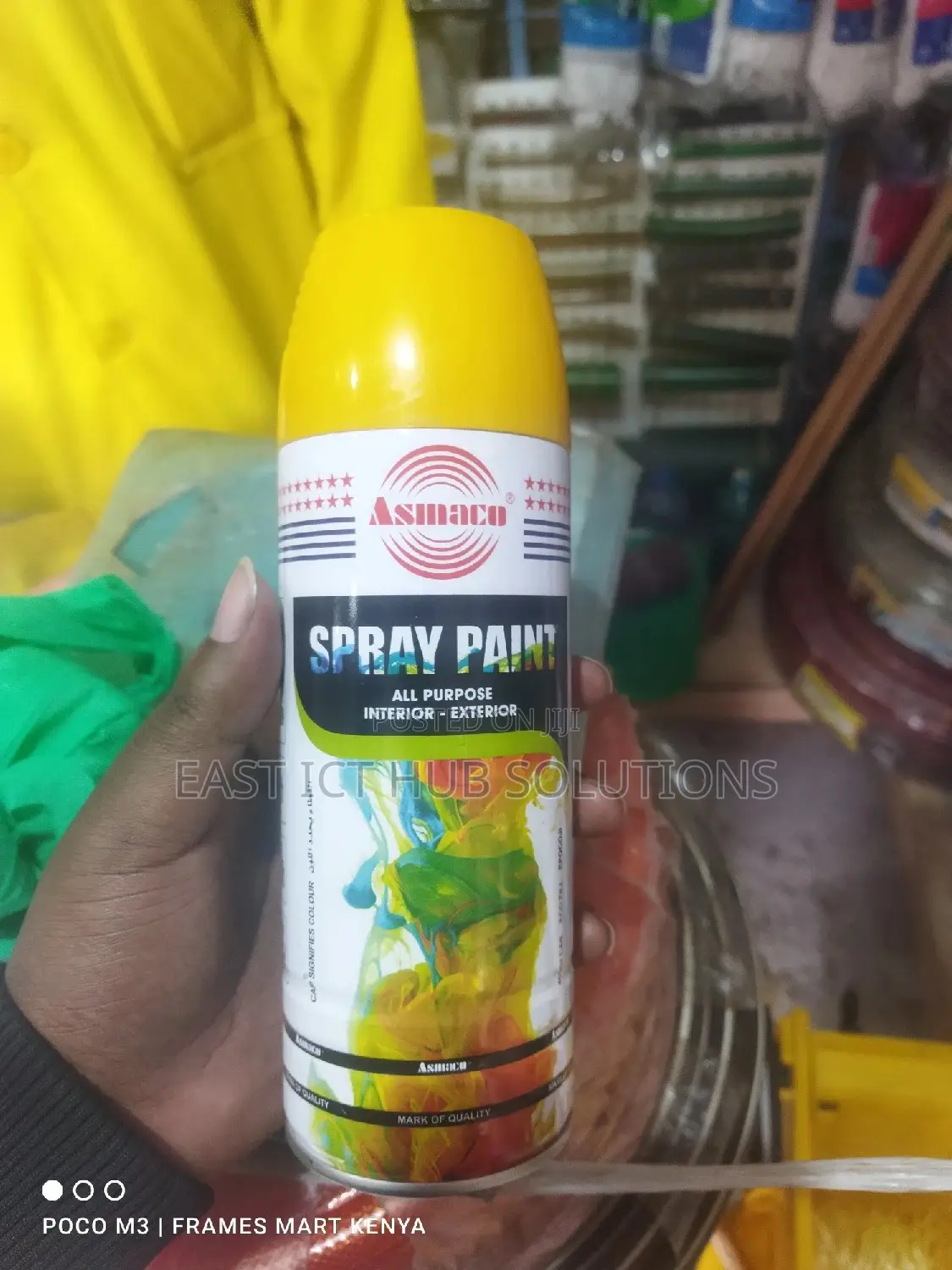 Multipurpose Colour Spray Paint Can, 400ml