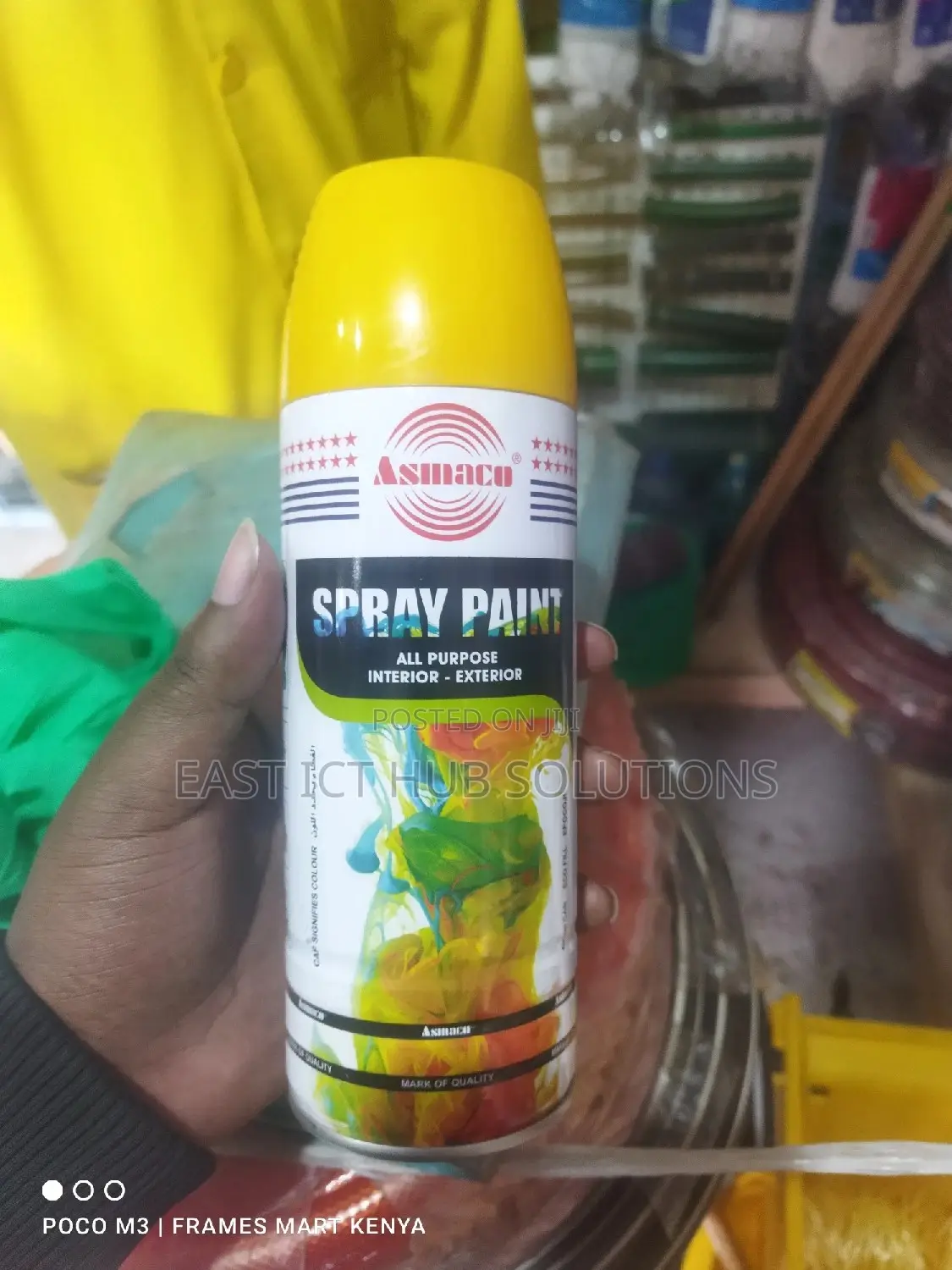 Multipurpose Colour Spray Paint Can, 400ml