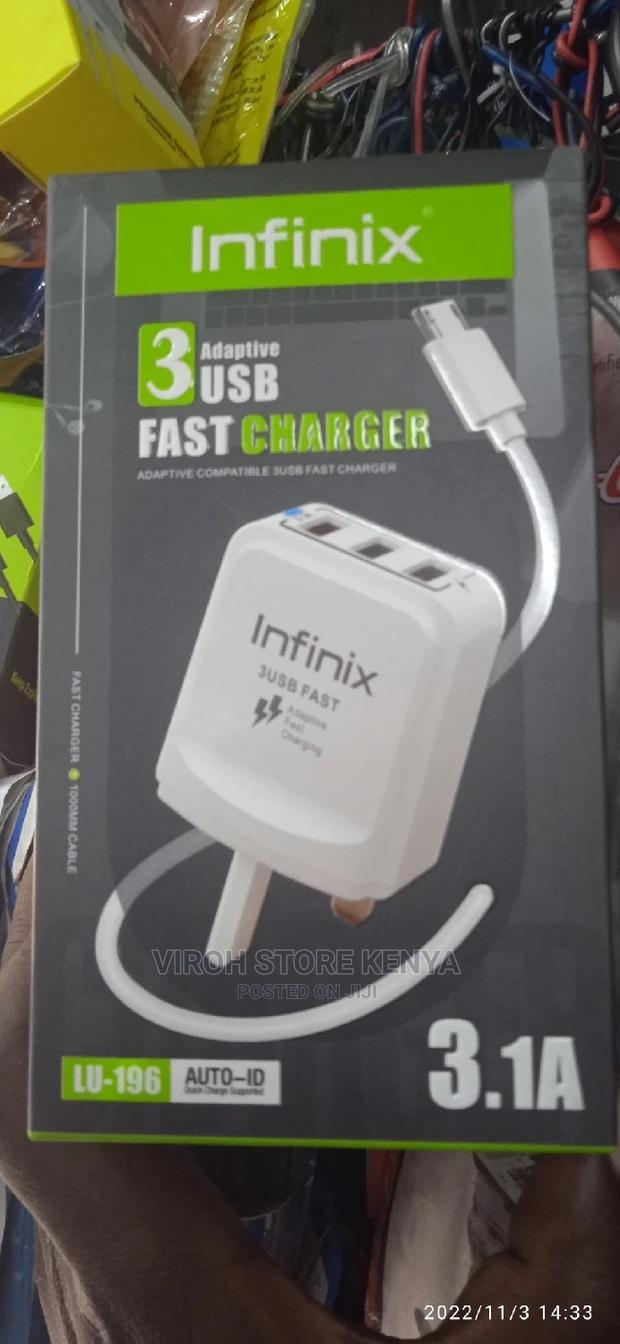 Infinix 3USB Fast Charger - main view