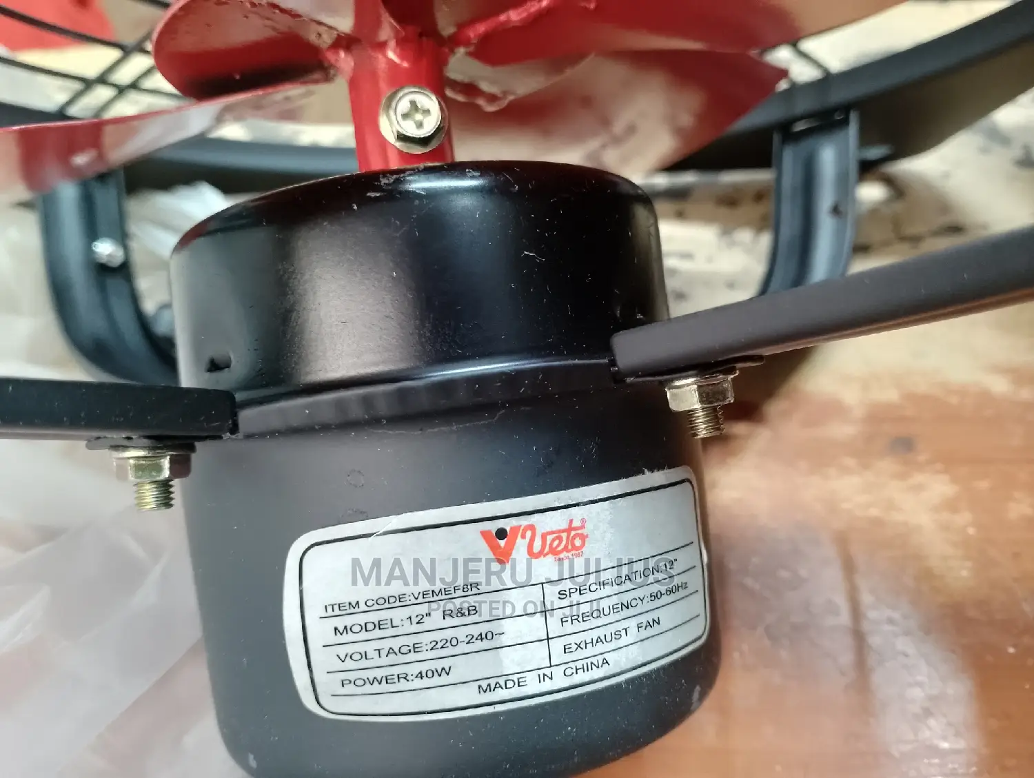 12 Inch Extractor Fan