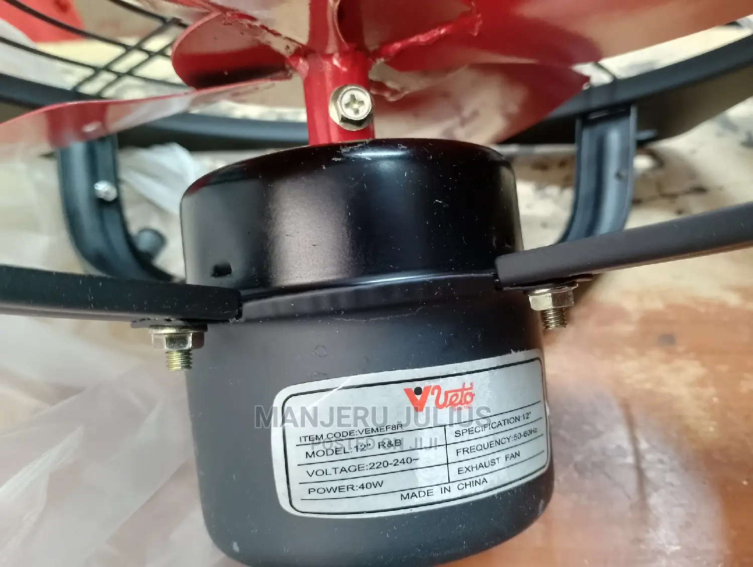 12 Inch Extractor Fan