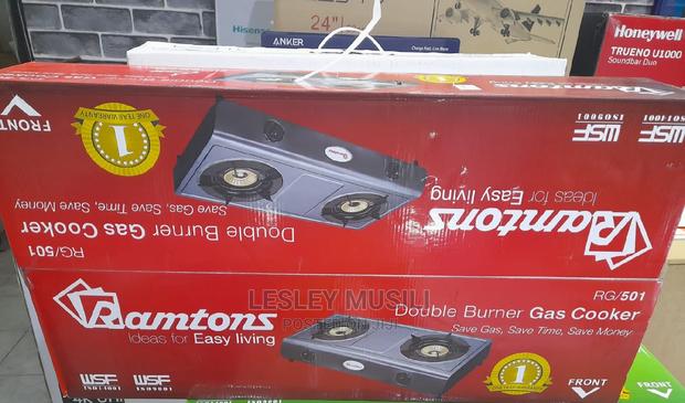 Ramtons Double Bunner Gas Cooker - thumbnail 2