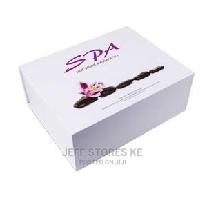 16 Pieces Black Massage Stones - thumbnail 2