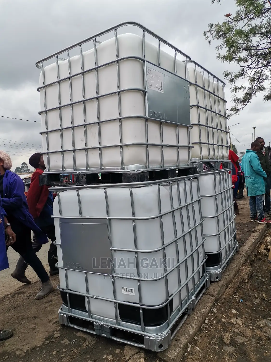 Steel Caged Water Tanks