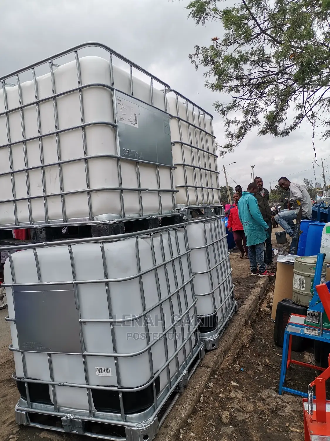 Steel Caged Water Tanks