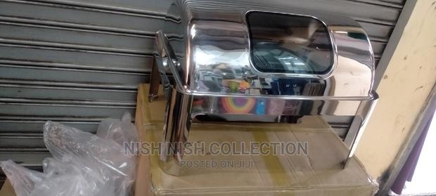 9 Litres Roll Top Chaffing Dish With a Glass Window - thumbnail 2