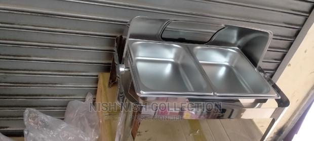 9 Litres Roll Top Chaffing Dish With a Glass Window - thumbnail 4