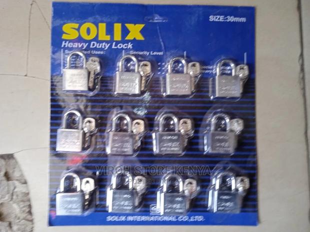 Solix 30mm School Padlock - thumbnail 2