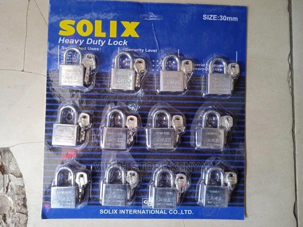 Solix 30mm School Padlock