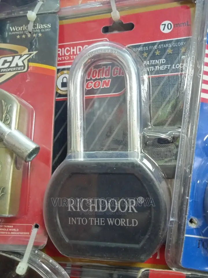 Richdoor 70MM Water-Resistant Padlock
