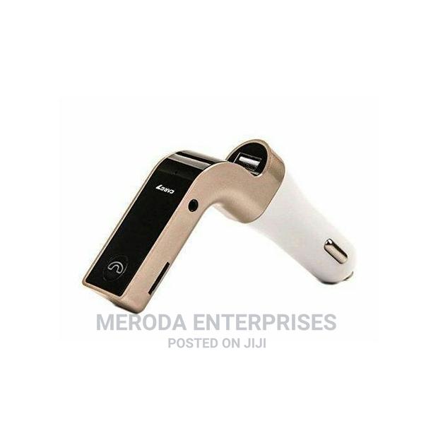Car G7 Hands Free Aux Bluetooth FM Transmitter USB Charger