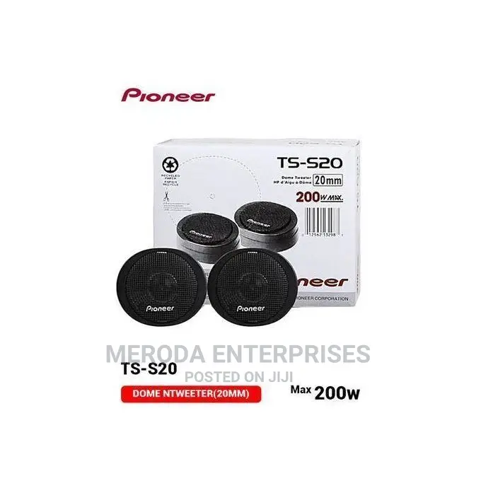 Pioneer 20mm High-Power Component Dome Tweeters