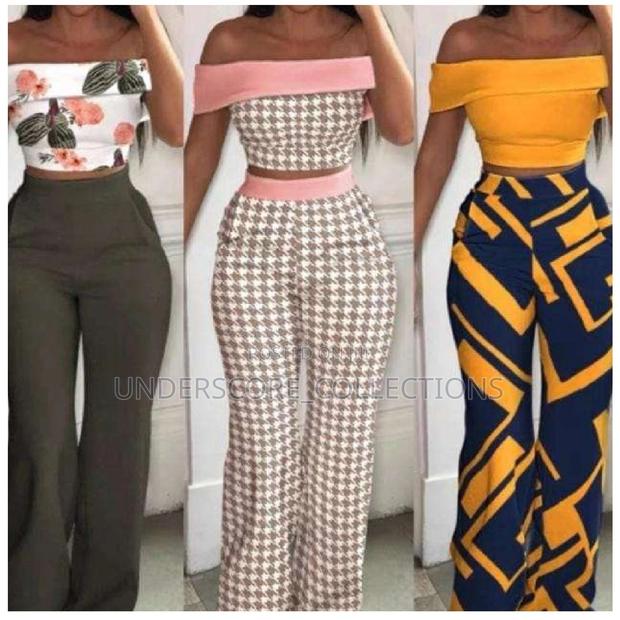 Unique Ladies Ankara Jumpsuit - main view