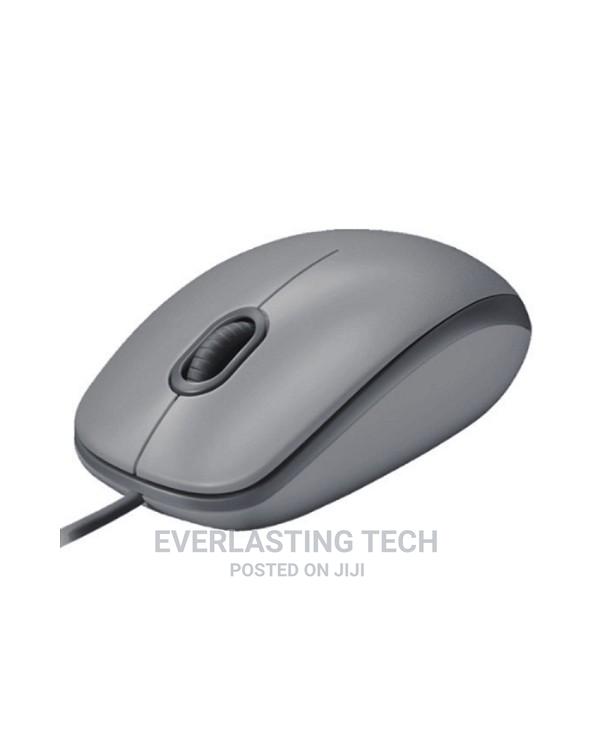 Logitech USB Silent Mouse M110 - Mid Grey