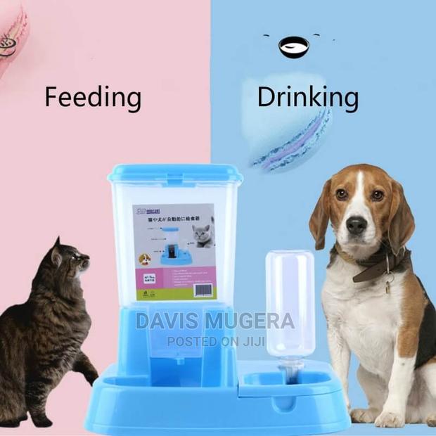 Gravity Refill Automatic Feeder Water Dispenser for Cats Dog - thumbnail 3
