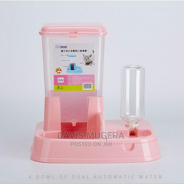 Gravity Refill Automatic Feeder Water Dispenser for Cats Dog - thumbnail 4