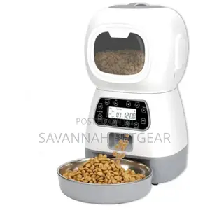3.5L Smart Automatic Dog Cat Feeder, With Voice Reminder,