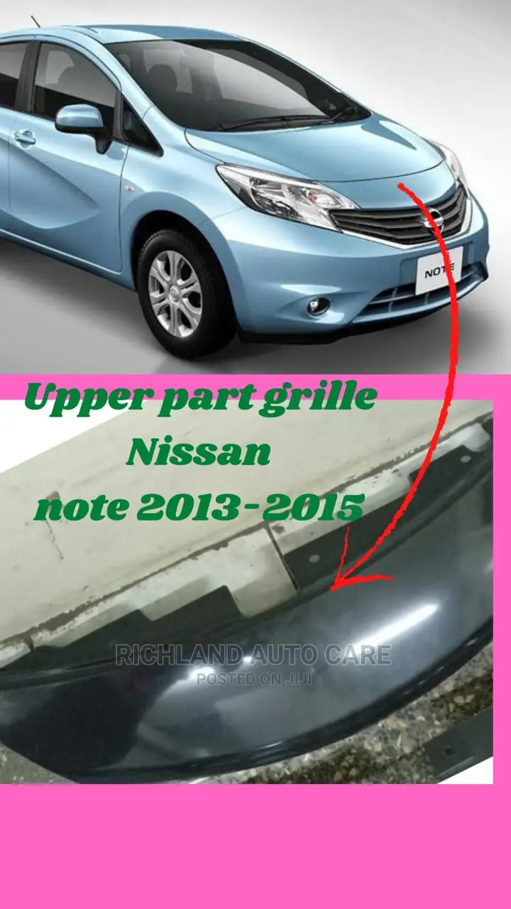 Upper Part Grille Nissan Note 2013-2015
