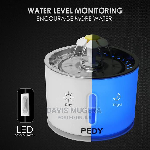 Automatic Cat Water Fountain, With Automatic Turn Off, LED W - thumbnail 5