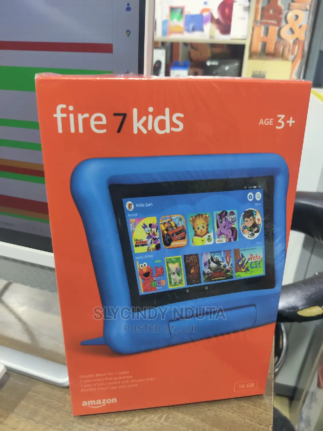 New Amazon Fire HD 7 16 GB Blue