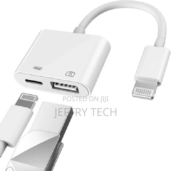 Male to USB Female Adapter OTG Charger for iPhone Uk