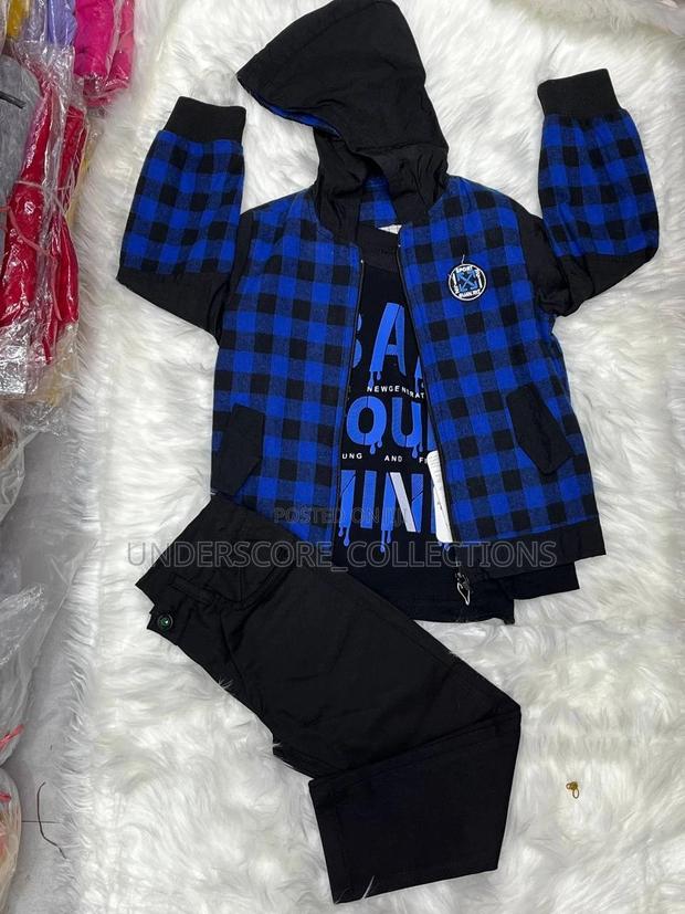 Three in One High Quality Kids Unisex Track Suits