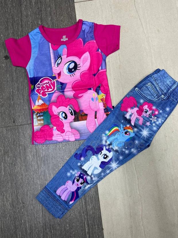 Kids Cotton Trouser Pyjamas Set 2-6yrs - thumbnail 3