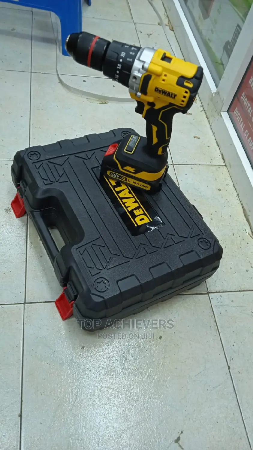 Cordless Hammer Drill 88v With Drillset