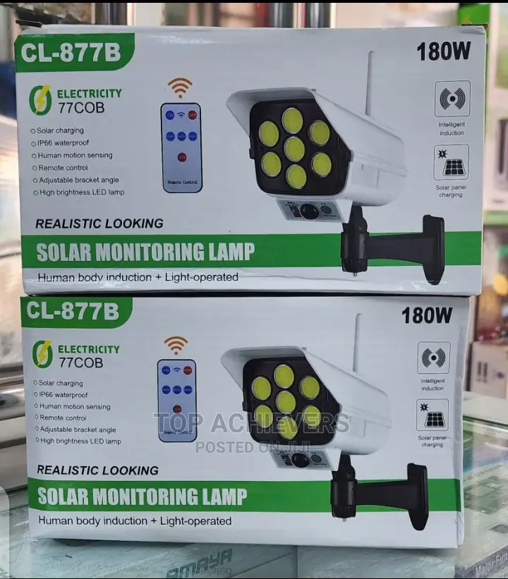 Solar Monitoring Lamp