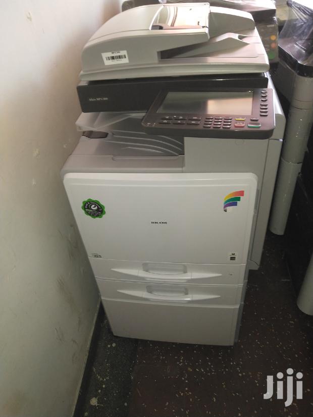 Coloured Ricoh Aficio Mp C 300 Photocopier Machines.